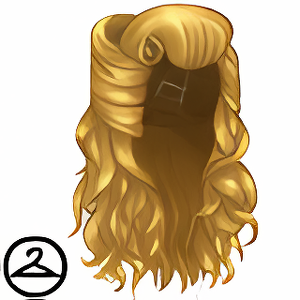 Vintage Blond Roll Wig