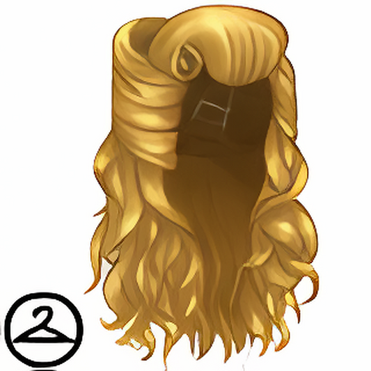 Vintage Blond Roll Wig