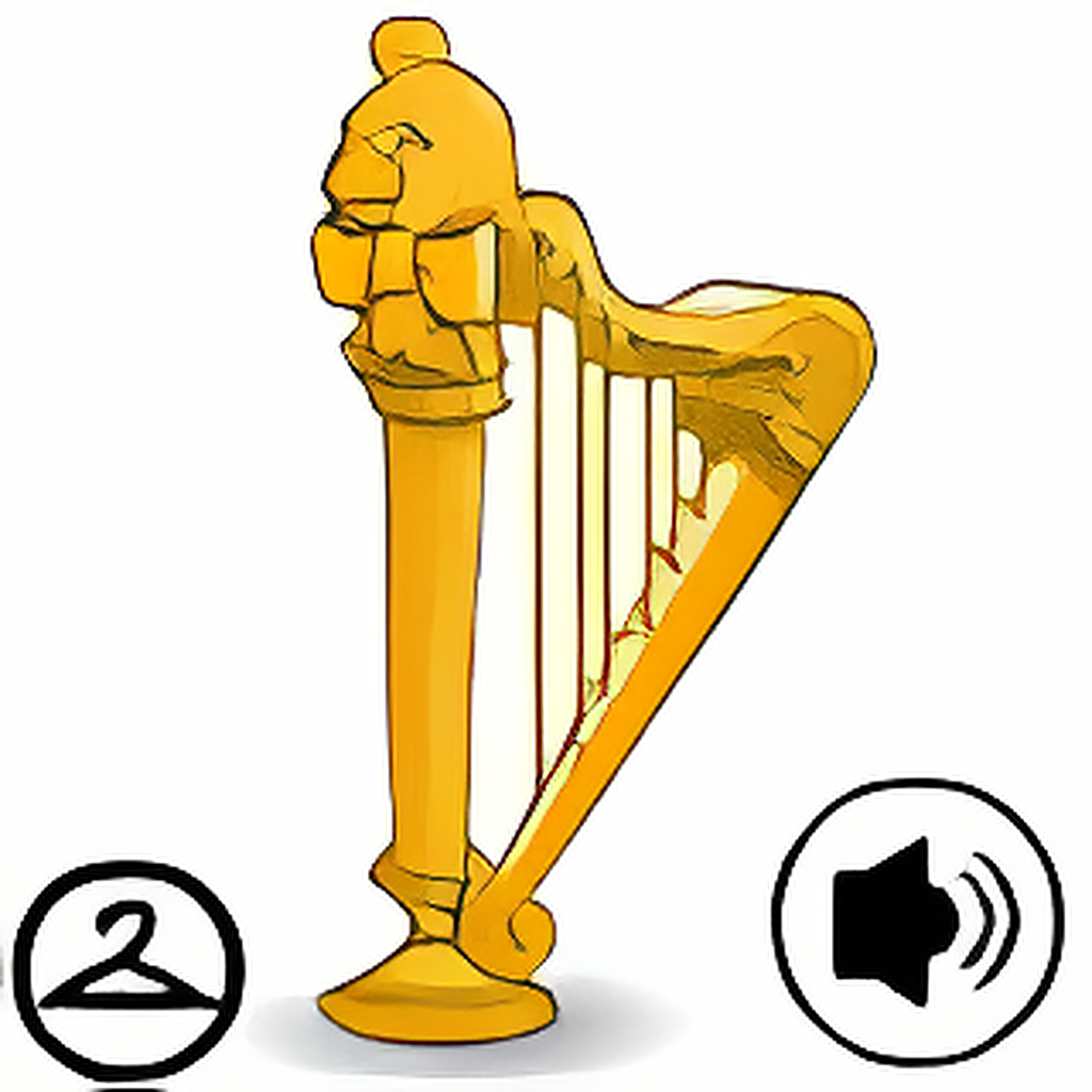 Magical Floor Harp