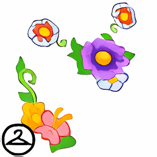 Spring Flower Face Paint