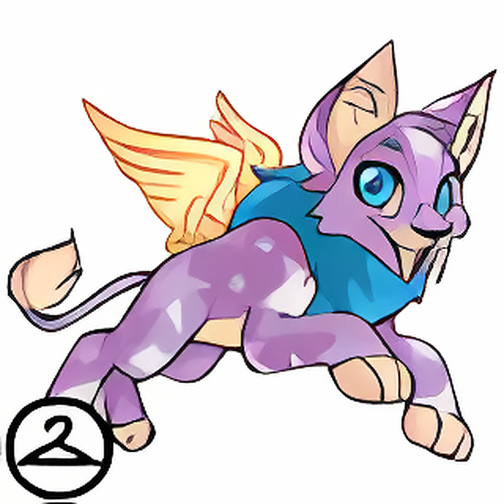 Prismatic Purple: Celebratory Anniversary Varwolf