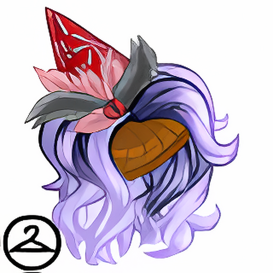 Dyeworks Purple: New Year Celebration Wig