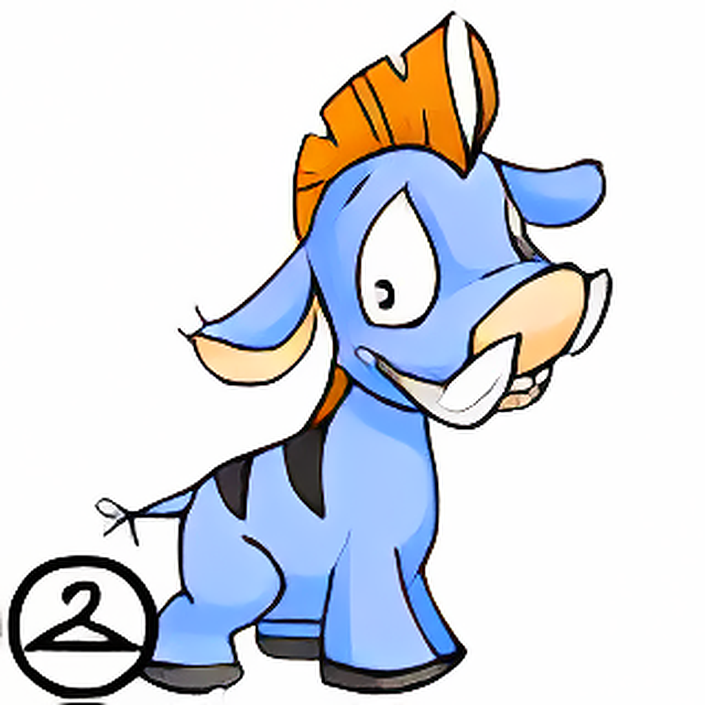 Nostalgic Blue Moehog