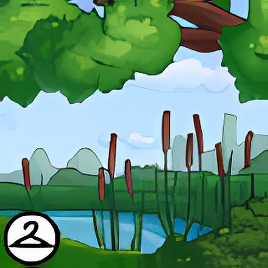 Peaceful Spring Day Background