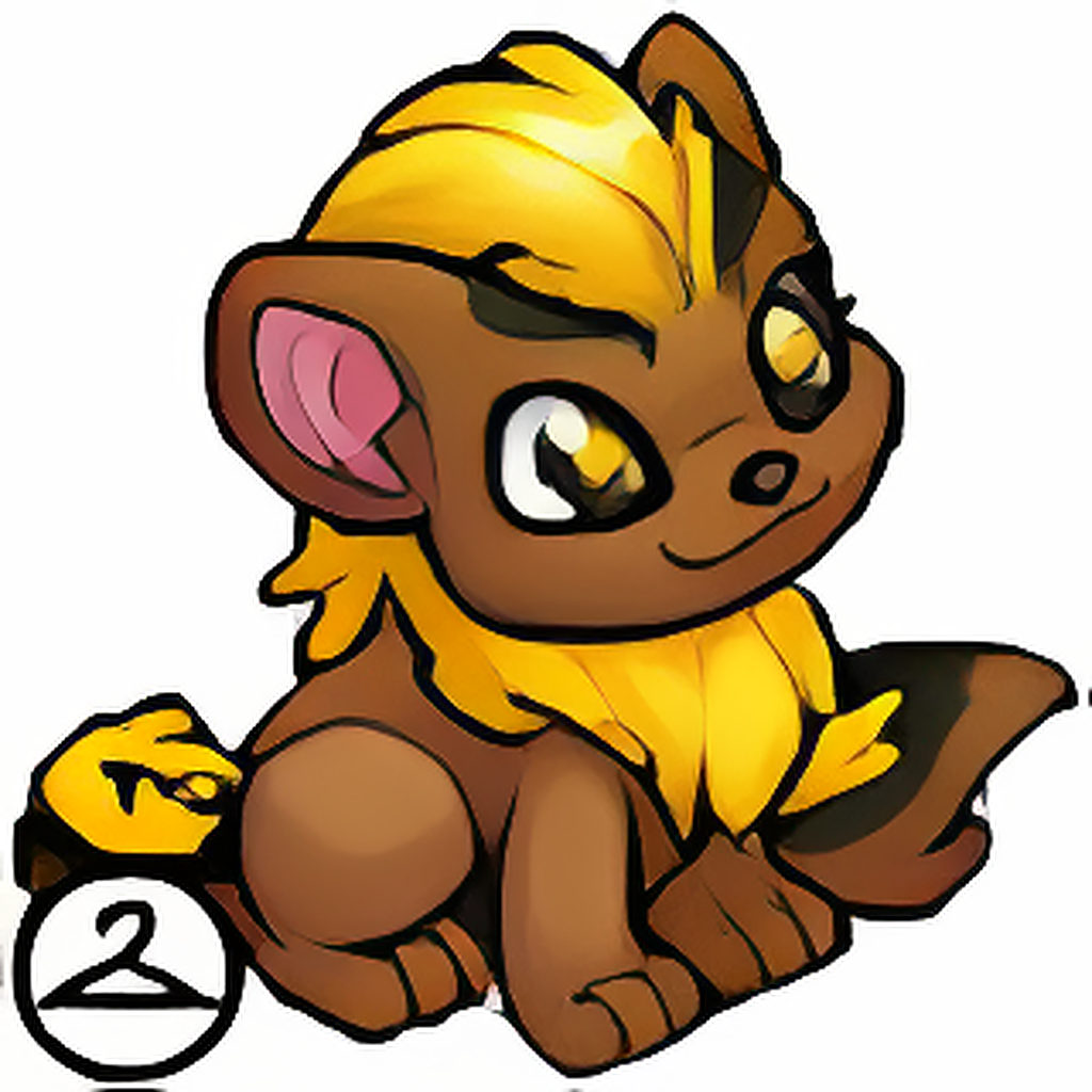 Habbo Hotel Yellow Xweetok