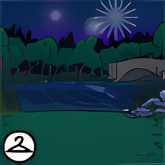 Summer Fireworks Background