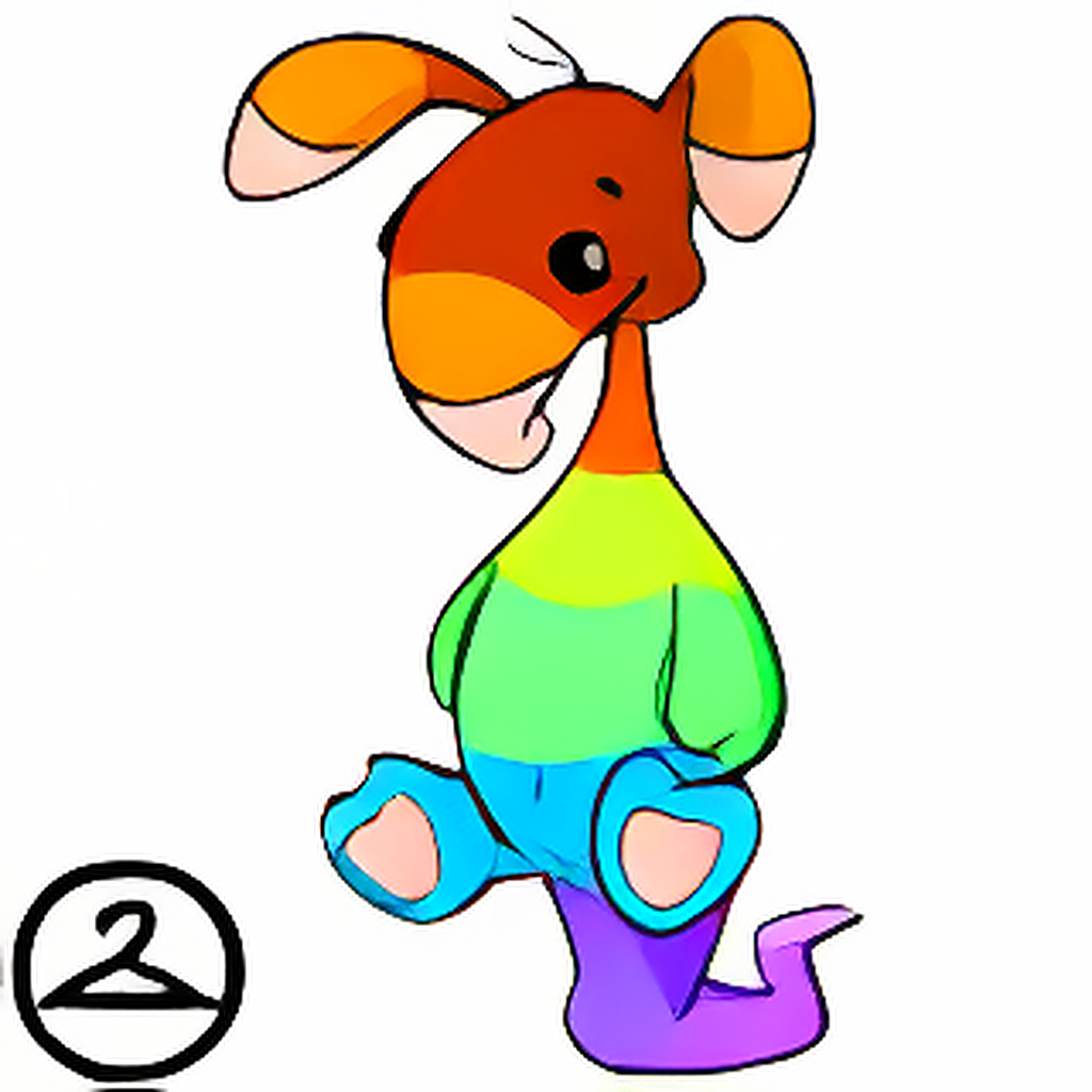 Nostalgic Rainbow Blumaroo